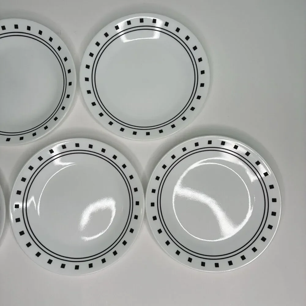 Corelle City Block Black & White 6 3/4